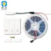 Controlador de agua inalámbrico monocromático lámpara 2835 con doble temperatura de color interruptor de 3 teclas apagado lámpara retorno cableado libre control remoto