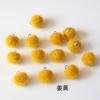 Colgante de bola de piel de visón sintético de 16 mm, colgante de felpa, colgante DIY, joyería antigua, accesorios para el cabello, accesorios de material