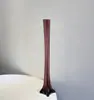 Jarrón Angosto de Vidrio Colorido Estilo Vintage Ins, Pieza Decorativa Hecha a Mano para Exportación