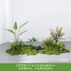 Planta Artificial Empilhada para Paisagismo Sob Escada, Samambaia & Pteri
