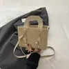 Bolso Pequeño Cuadrado Bolso de Hombro para Mujer 2026 Verano Nuevo Estilo Bolso Simple para el Trabajo Bolso Cruzado de Moda Tendencia