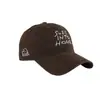 Nueva Gorra de Béisbol de Ala Ancha Suave de Alta Calidad con Letras para Primavera y Verano, Sombrero Versátil Estilo Coreano para Protección Solar que Hace que la Cara Parezca Más Pequeña