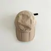 Otoño Corea del Sur Sombreros para Niños Verano Ins Secado Rápido Gorras de Béisbol con Visera para Niños y Niñas Protección Solar Gorros para Bebé