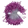 Transfronterizo 2 mm Aproximadamente 400 Piezas 170 Centros de Flor Mate Núcleo de Flor Flor Artificial Estambres de Yeso Rosa Lirio Materiales