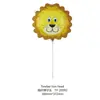 Venta al por mayor del fabricante Serie de Globos de Película de Aluminio de Dibujos Animados Lindos Bola de Remolque Varios Juguetes de Puesto Decoración de Fiesta Niños