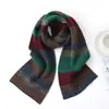 Bufanda Nueva de Cuadrado de Cachemir para Primavera, Otoño e Invierno, Calentador de Cuello Unisex, Bufanda de Punto de Cachemir Cálida, Calentador de Cuello