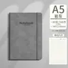Cuaderno Mengjin A5 con Encuadernación de Tira y Cubierta de Cuero Sintético con Textura Vintage, Portátil para Uso de Negocios y Oficina