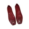 Zapatos de Gel Bajos Coreanos con Punta Cuadrada, Diseño de Cristal Hueco, Sandalias Planas Slip-On para Mujer