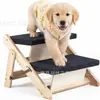 Las escaleras y rampas de madera para mascotas son adecuadas para perros y gatos pequeños a medianos, y se pueden plegar para mascotas de edad avanzada