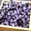 8mm Beads Flor Explosiva Esmalte Gelo Rachado Contas Soltas Material para Pulseira Colar Brinco DIY Feito à Mão Ornamento Acessórios Nenhum