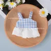 Roupas para Boneca de 10cm Estilo Novo Primavera e Verão Conjunto de Roupas para Boneca Saia Curta Vestido de Princesa Conjunto