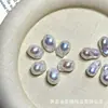Aurora Espelho Pérola Barroca Furo Completo Akoya Imitação Mabe Pérola de Vidro Irregular Acessórios de Moda Pingente