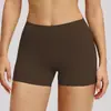 Shorts de Yoga Patchwork de Cintura Alta para Mulheres, Shorts Fitness de Três Quartos com Sensação de Segunda Pele e Levanta Bumbum, Disponível em 23 Cores, Shorts Esportivos Colados