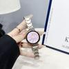 Adecuado para Huawei Watch GT4/3 correa de acero inoxidable GT2 tres cuentas fina reloj3/4pro hombres y mujeres 41/42