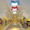 Luminária de Teto LED em Formato de Estrela de Cinco Pontas para Jardim de Infância, Instituição de Treinamento, Sala de Aula e Sala de Reuniões