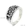 Anillo cruzado europeo y americano para hombre, moderno, de alta calidad, moda, personalidad, anillo de ancla exagerado, joyería transfronteriza para hombre, hip hop