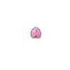 Broca para Perforación de Cartílago F136 Aleación de Titanio Stud para Oreja Corazón Ópalo Stud para Labio Rosca Interna 0.9 Rosca G23 Titanio Ópalo Joyería para Piercing Cabeza