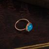 Anillo de lujo con gemas de Niche Court Light para mujer, exquisito anillo de dedo ajustable con apertura que combina con todo, ideal para dietas.