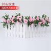 Simulação Rosa Rattan Rattan Tubo de Ar Condicionado Enrolado Varanda Flor Casamento Decoração Cesta Suspensa Cadeira de Rattan Decoração Flor Rattan
