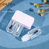 Frasco de vidro para esmalte, frasco de 5ml para gel de esmalte, frasco pequeno personalizado para esmalte para nail art