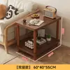 Mesa de Centro para Sala de Estar, Adecuada para Apartamentos Pequeños, Mesa Auxiliar Móvil para Cama, Nuevo Modelo 2025, Mesa Pequeña Simple Moderna para Dormitorio