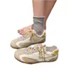 Colección personal de zapatillas de entrenamiento alemanas para mujer, nueva moda de verano, retro, sencillas, con bloques de color, versátiles, zapatos casuales deportivos que no cansan los pies
