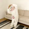 Bata Nocturna de Otoño e Invierno para Mujer Hanton Clownfish Tallas Grandes Bata de Coral Fleece Pijama Divertido de Dibujos Animados para Pareja con Forro de Polar y Tejido Espeso