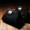 Estación Europea Pantalones de Invierno para Hombre de Terciopelo Importados de Lujo Tencel Sin Planchar Cálidos Rectos Holgados Casual de Negocios