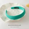 Diadema de esponja color caramelo súper suave color crema de Corea del Sur Dongdaemun, elegante y combinable.