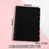 Páginas Divisorias Desmontables A5A6A7 para Cuadernos de Hojas Sueltas, Páginas de Índice Transparentes, Páginas de Recarga para Álbumes, Bolsas de Almacenamiento de PP de Seis Agujeros