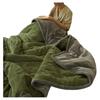 Cobertor Inverno Espessado Forrado com Lã Lençóis Colcha Veludo Coral Cobertor de Sofá Cobertor de Soneca para Escritório Cobertor de Cama