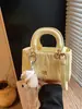 Bolso de mujer bordado de nicho de comercio exterior 2026 nuevo estilo de moda bolso cruzado versátil bolso de mano verano Bolso tote pequeño Lady Dior