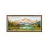 Pintura de Paisaje Sala de Estar Pintura Colgante Cornucopia Pared de Fondo del Sofá Pintura Decorativa Pintura al Óleo Pintada a Mano Mural de Paisaje Atmósfera de Alta Gama