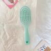 Peine esponjoso de costillas superiores craneales altas para peinar el cabello, artefacto para peinar cabello largo de mujer, peine de masaje, peine de colchón de aire con bolsa de aire