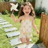 Nuevo Conjunto de Tirantes Florales Estilo Coreano 2026 para Niñas, Sin Mangas de Seda de Hielo Delgado Dibujos Animados Elegante Ropa de Casa, Dulce y Lindo