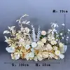 Nuevos Arreglos Florales de Piso para Decoración de Bodas, Arte Floral para Bodas, Arreglos Florales para Escenario en T, Arreglos Florales de Bienvenida para Hoteles