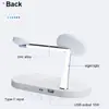 Novo Carregador sem Fio 3 em 1 para iPhone 12/13/14/15/16/17 Estação de Carregamento Rápida para Apple Watch 10 9 8 7 6 Airpods 2 3 Pro