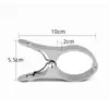 Clip de aleación de aluminio Clip de acero inoxidable engrosado Protector solar Clip a prueba de viento Pinza para ropa multifuncional Pinza para ropa Pinza para ropa interior