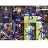 Poster Estrela do Futebol C Romesay Grizman Kaka Beckham Neymar 8 A3 Em relevo