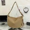 Bolsa de Bolinho Transfronteiriça Casual de Grande Capacidade Moda Tecido de Nylon Nova Bolsa de Ombro Transversal Estilo Estudante Universitário Bolsa Feminina
