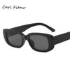 Gafas de Sol de Moda Europeas y Americanas 2022 Gafas de Sol de Moda con Montura Ovalada Gafas de Sol Retro de Montura Pequeña Gafas de Sol de Personalidad para Mujer