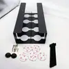 Venta caliente transfronteriza organizador de cables para debajo de la mesa sin perforación regleta retráctil soporte para almacenamiento de cables soporte para almacenamiento de router