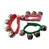 Campana de Mano Instrumento Musical Orff 22*2.5cm Campana de Muñeca con Velcro Accesorios para Actuación de Danza Infantil Campana de Tobillo