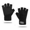 Luvas de meio dedo para fitness masculinas e femininas protetoras antiderrapantes protetores de pulso barra ciclismo equipamentos esportivos luvas de treino comércio exterior transfronteiriço