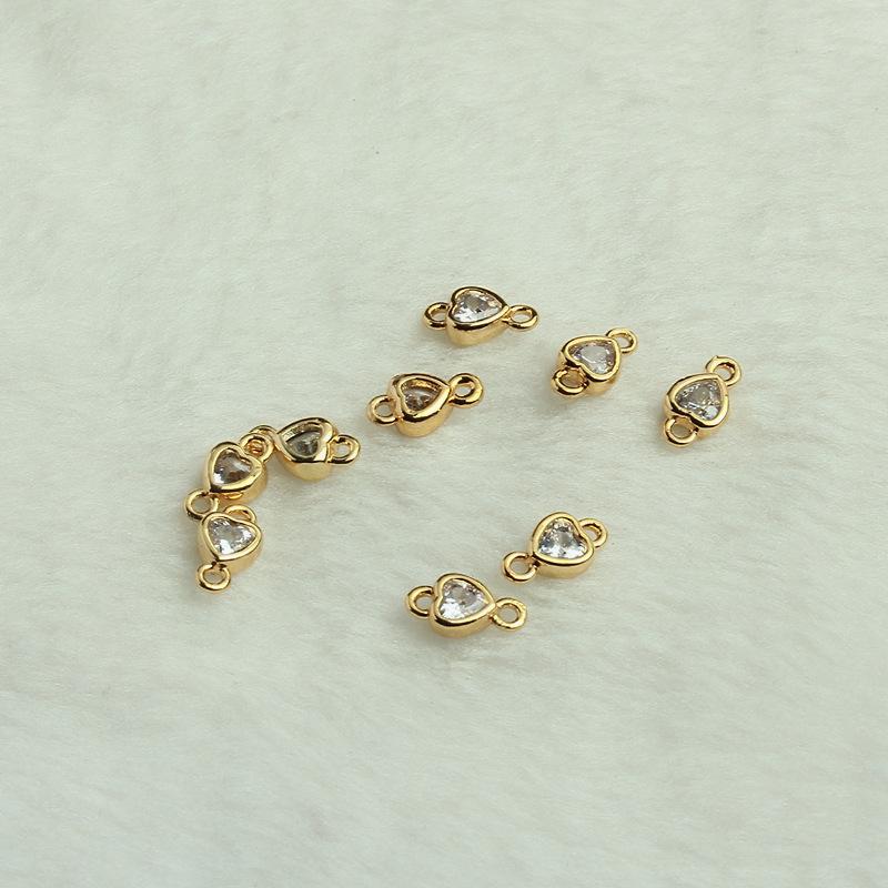 双吊爱心锆石05