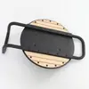 Adequado para Jimny 19-25 Suporte para Pneu Sobressalente Metal Estilo Madeira Ajustável Capa para Pneu Sobressalente Veículo Off-Road Modificado Pneu Traseiro