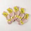 Medias cortas de seda para mujer color carne verano gruesas antienganche seda piña calcetines boca suelta con talón base de algodón antideslizante fabricantes venta al por mayor