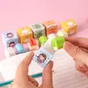 Goma de Borrar de Dibujos Animados de Bolita Linda Estudiante Creativo Aspecto Atractivo Sin Migas Súper Limpia Sin Dejar Rastro Goma de Borrar Pequeño Regalo