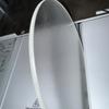 Vidrio Redondo Ultra-Blanco Personalizado por el Fabricante sin Bordes Blancos, Semi-Templado para Energía Solar Fotovoltaica, Reforzado, Finamente Pulido y Altamente Transparente