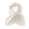 Bufanda de Cachemir para Mujer 100% Cachemir Otoño e Invierno Estilo Nuevo Tejido Perforado Color Sólido Moda Cálida Protección para el Cuello Bufanda